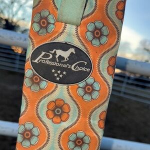 Professional's Choice Floral Patterned horse tail bag